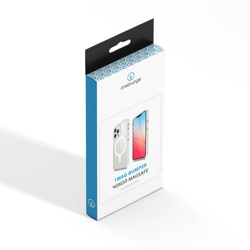 Прозорий чохол oneLounge 1Mag Bumper MagSafe для iPhone 13 Pro