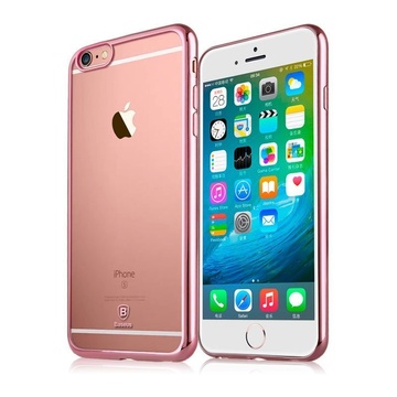 Купить Чехол Baseus Shining розовый для iPhone 6 Plus/6S Plus по лучшей цене в Украине 🔔 ,  наш интернет - магазин гарантирует качество и быструю доставку вашего заказа 🚀