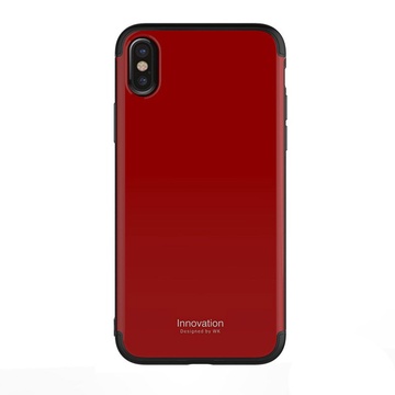 Купить Пластиковый чехол WK Design Roxy красный для iPhone X/XS по лучшей цене в Украине 🔔 ,  наш интернет - магазин гарантирует качество и быструю доставку вашего заказа 🚀