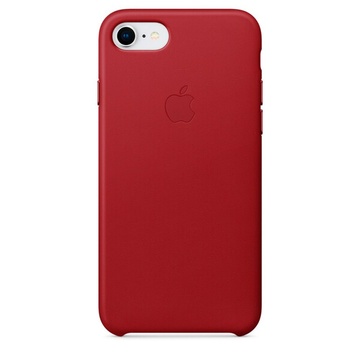 Купить Кожаный чехол iLoungeMax Leather Case RED для iPhone SE 2020 | 7 | 8 OEM (MQHA2) по лучшей цене в Украине 🔔 ,  наш интернет - магазин гарантирует качество и быструю доставку вашего заказа 🚀