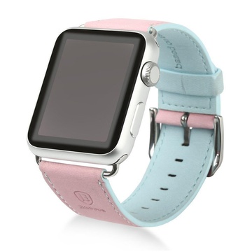 Купити Ремінець Baseus Colorful рожевий + синій для Apple Watch 38/40 мм за найкращою ціною в Україні 🔔, наш інтернет - магазин гарантує якість і швидку доставку вашого замовлення 🚀