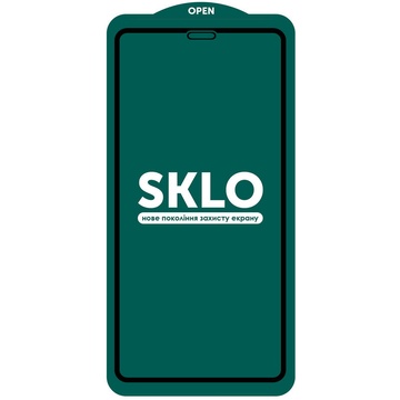 Защитное стекло SKLO 5D (full glue) (тех.пак) для Apple iPhone 13 Pro Max (6.7")