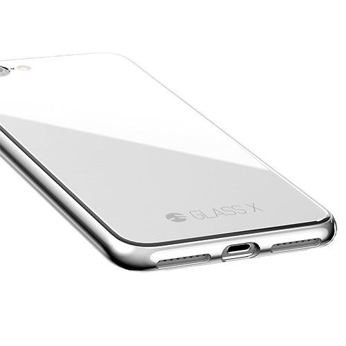 Купить Стеклянный чехол SwitchEasy Glass X белый для iPhone 7 Plus/8 Plus по лучшей цене в Украине 🔔 ,  наш интернет - магазин гарантирует качество и быструю доставку вашего заказа 🚀
