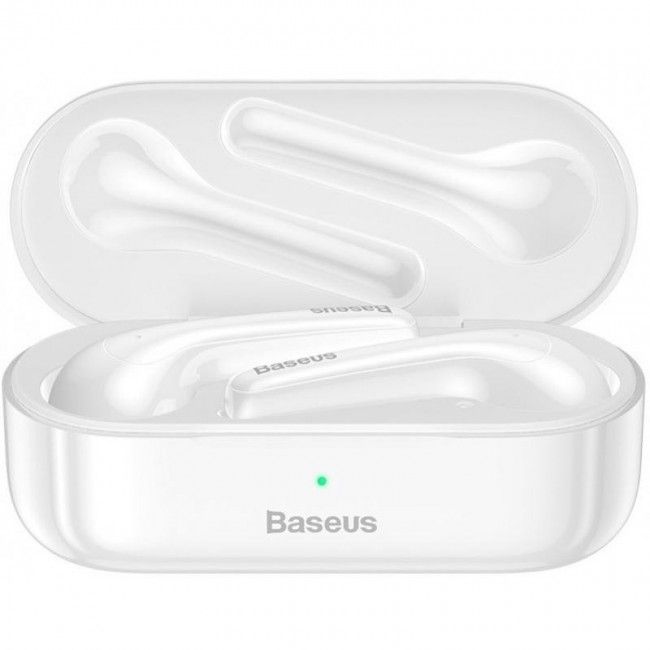 Купить Bluetooth наушники Baseus Encok W07 TWS White по лучшей цене в Украине 🔔 ,  наш интернет - магазин гарантирует качество и быструю доставку вашего заказа 🚀
