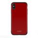 Купить Пластиковый чехол WK Design Roxy красный для iPhone X/XS по лучшей цене в Украине 🔔 ,  наш интернет - магазин гарантирует качество и быструю доставку вашего заказа 🚀