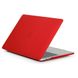 Пластиковый чехол iLoungeMax Soft Touch Matte Red для MacBook Pro 13" (M1 | 2020 | 2019 | 2018)