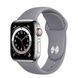 Ремешок iLoungeMax Sport Band 42mm | 44mm Lavanda Gray для Apple Watch SE | 6 | 5 | 4 | 3 | 2 | 1 OEM