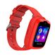 Детские смарт-часы Elari KidPhone 4G Red с GPS-трекером и видеозвонками (KP-4GR)