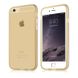 Полупрозрачный чехол Baseus Golden золотой для iPhone 6 Plus/6S Plus
