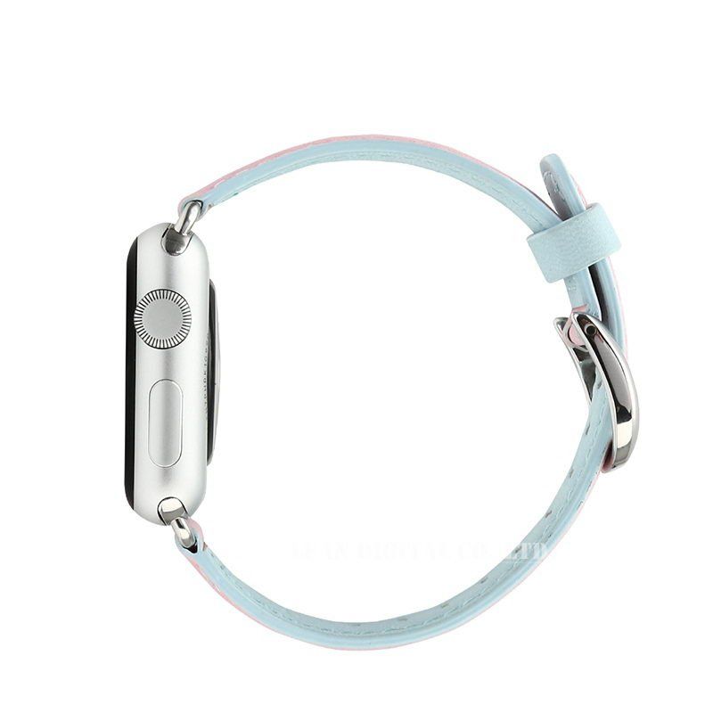 Купить Ремешок Baseus Colorful розовый + синий для Apple Watch 38/40 мм по лучшей цене в Украине 🔔 ,  наш интернет - магазин гарантирует качество и быструю доставку вашего заказа 🚀