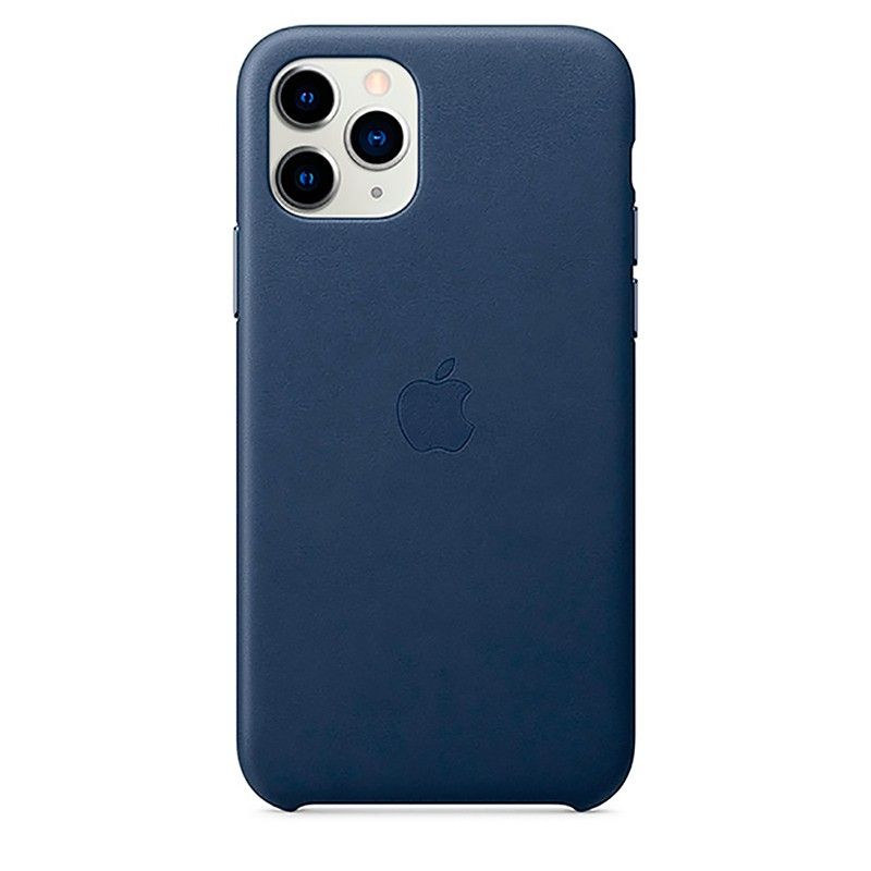 Купить Кожаный чехол oneLounge Leather Case Midnight Blue для iPhone 11 Pro Max OEM (MX0G2) по лучшей цене в Украине 🔔 ,  наш интернет - магазин гарантирует качество и быструю доставку вашего заказа 🚀