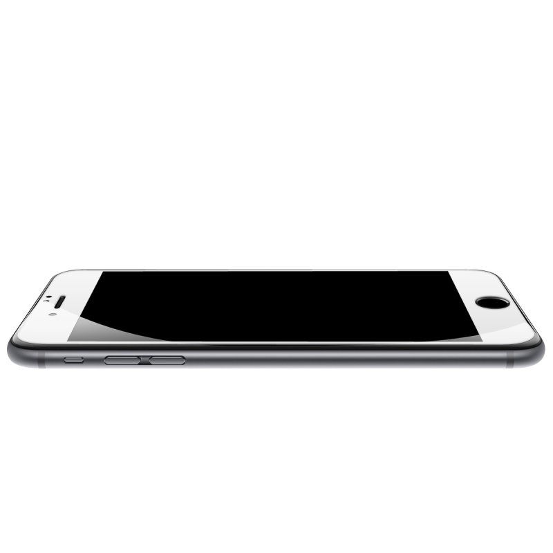 Купить Защитное стекло Baseus Silk-Screen 3D Arc White для iPhone 7 | 8 | SE 2020 по лучшей цене в Украине 🔔 ,  наш интернет - магазин гарантирует качество и быструю доставку вашего заказа 🚀