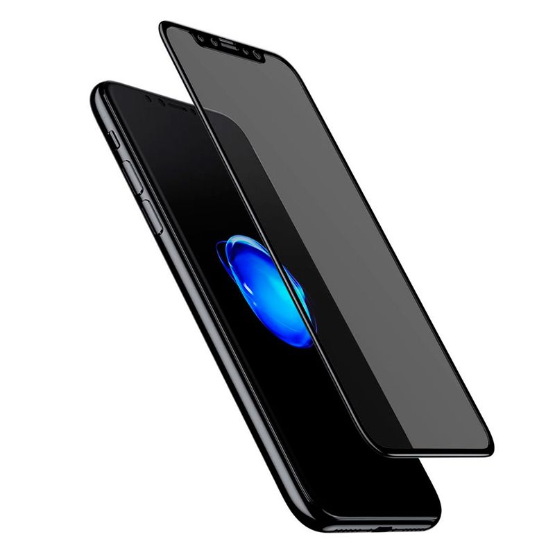 Купить Защитное стекло анти-шпион Baseus Anti-Peeping Glass 0.23mm для iPhone 11 Pro | X | XS по лучшей цене в Украине 🔔 ,  наш интернет - магазин гарантирует качество и быструю доставку вашего заказа 🚀