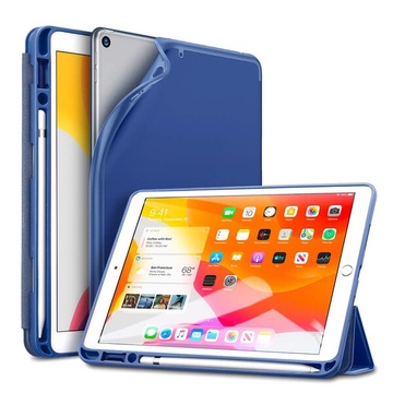 Купить Чехол-книжка ESR Rebound Pencil Trifold Smart Case Navy Blue для iPad 9 | 8 | 7 10.2" (2021 | 2020 | 2019) по лучшей цене в Украине 🔔 ,  наш интернет - магазин гарантирует качество и быструю доставку вашего заказа 🚀