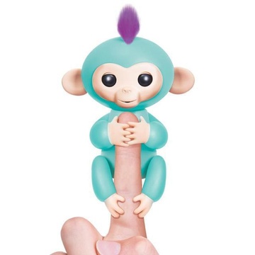 Купить Интерактивная игрушка обезьянка Fingerlings Baby Monkey Бирюзовый по лучшей цене в Украине 🔔 ,  наш интернет - магазин гарантирует качество и быструю доставку вашего заказа 🚀