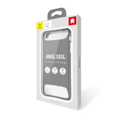 Купить Чехол Baseus Angel Gray для iPhone 7 | 8 | SE 2020 по лучшей цене в Украине 🔔 ,  наш интернет - магазин гарантирует качество и быструю доставку вашего заказа 🚀