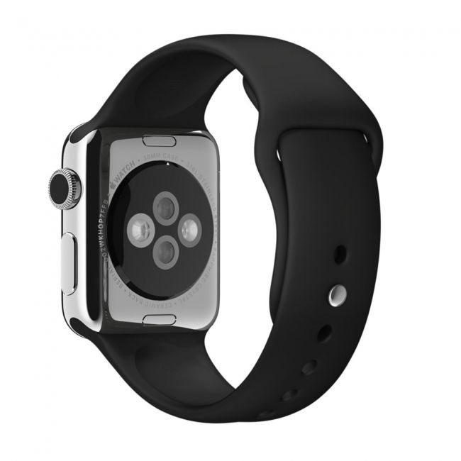 Купить Ремешок oneLounge Sport Band 38mm | 40mm Black для Apple Watch SE | 6 | 5 | 4 | 3 | 2 | 1 OEM по лучшей цене в Украине 🔔 ,  наш интернет - магазин гарантирует качество и быструю доставку вашего заказа 🚀