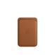 Шкіряний чохол-гаманець oneLounge Leather Wallet MagSafe Saddle Brown для iPhone 12 | 12 mini | 12 Pro | Pro 12
