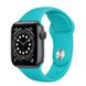 Ремешок iLoungeMax Sport Band 45mm | 44mm | 42mm Sea Blue для Apple Watch SE | 7 | 6 | 5 | 4 | 3 | 2 | 1 OEM
