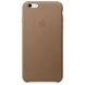 Шкіряний чохол Apple Brown Leather Case (MKX92) для iPhone 6s Plus