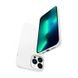 Силиконовый чехол-накладка Spigen Silicone Fit White для iPhone 13 Pro Max