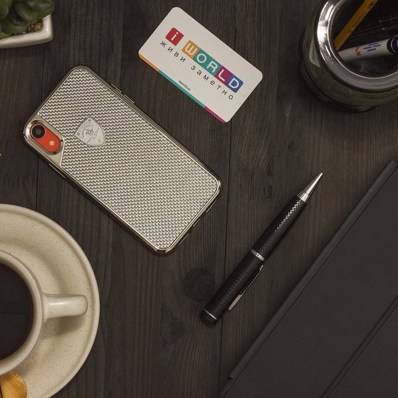Купить Чехол Polo Rev серебристый для iPhone XR по лучшей цене в Украине 🔔 ,  наш интернет - магазин гарантирует качество и быструю доставку вашего заказа 🚀