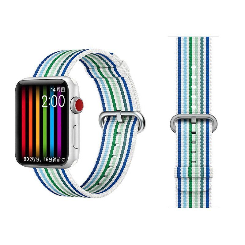 Купити Ремінець COTEetCI W30 Rainbow синій для Apple Watch 38/40mm за найкращою ціною в Україні 🔔, наш інтернет - магазин гарантує якість і швидку доставку вашого замовлення 🚀