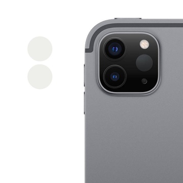 Гибкое защитное стекло 0.18mm на камеру (тех.пак) для Apple iPad Pro 11" (2020) / Pro 12.9" (2020)
