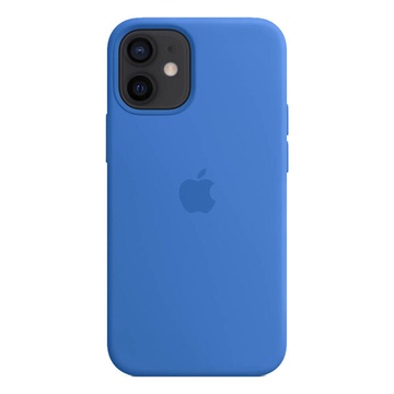 Купить Силиконовый чехол iLoungeMax Silicone Case MagSafe Capri Blue для iPhone 12 mini OEM (c поддержкой анимации) по лучшей цене в Украине 🔔 ,  наш интернет - магазин гарантирует качество и быструю доставку вашего заказа 🚀