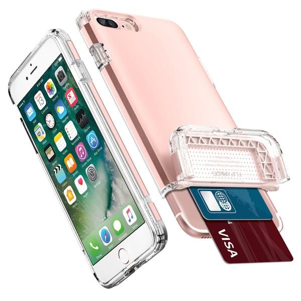 Купити Чохол Spigen Flip Armor Rose Gold для iPhone 7 Plus | 8 Plus за найкращою ціною в Україні 🔔, наш інтернет - магазин гарантує якість і швидку доставку вашого замовлення 🚀