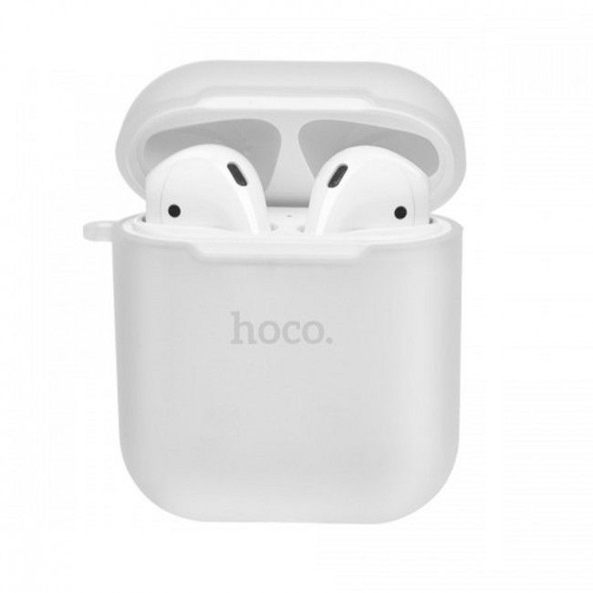 Купити Чохол для Apple Airpods Hoco Silicone case Transparent за найкращою ціною в Україні 🔔, наш інтернет - магазин гарантує якість і швидку доставку вашого замовлення 🚀