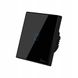 Чорний розумний вимикач HomeKit Sonoff TX T3EU1C (1 канал)