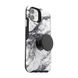 Чохол-підставка (з попсокетом) для iPhone 11 OtterBox Pop Symmetry Series Case White Marble