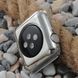 Силіконовий чохол Coteetci сріблястий для Apple Watch 3/2 42мм