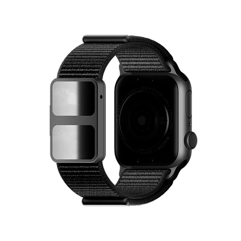 Купить Ремешок AURA Strap Black для Apple Watch 38mm | 40mm SE | 6 | 5 | 4 | 3 | 2 | 1 по лучшей цене в Украине 🔔 ,  наш интернет - магазин гарантирует качество и быструю доставку вашего заказа 🚀