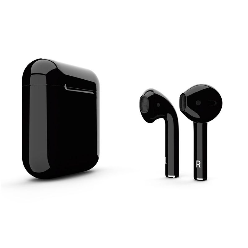 Купити Чорні бездротові навушники Apple AirPods 2 з бездротовою зарядкою Black (MRXJ2) за найкращою ціною в Україні 🔔, наш інтернет - магазин гарантує якість і швидку доставку вашого замовлення 🚀