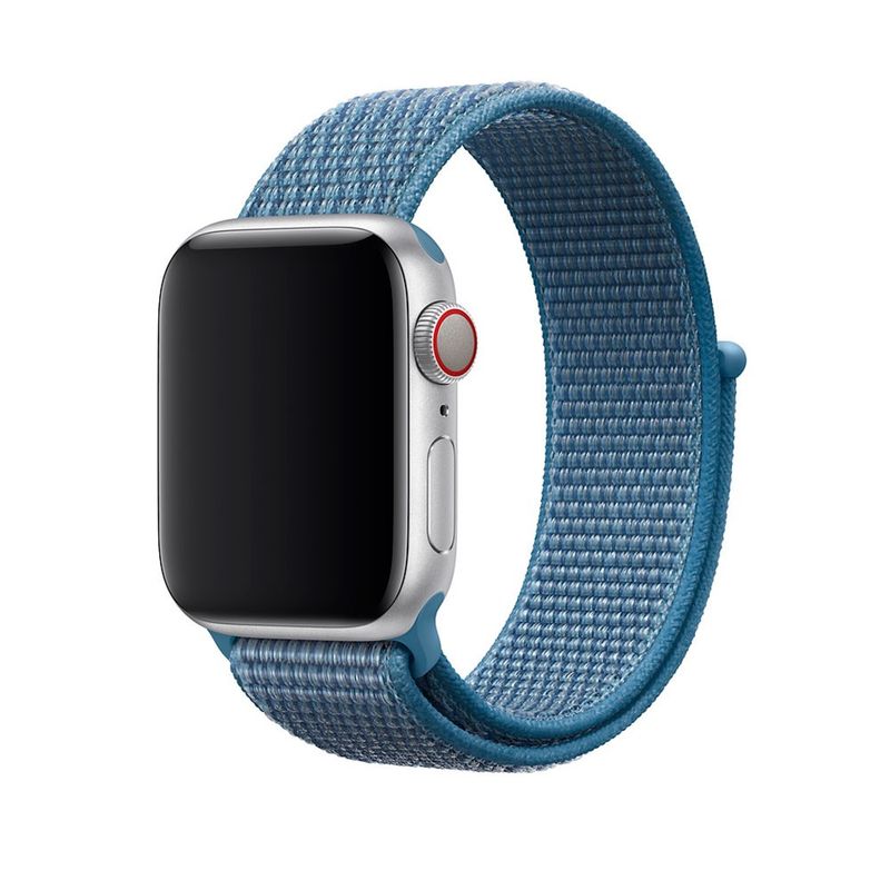 Купить Ремешок oneLounge Sport Loop Cape Cod Blue для Apple Watch 42mm | 44mm SE | 6 | 5 | 4 | 3 | 2 | 1 OEM по лучшей цене в Украине 🔔 ,  наш интернет - магазин гарантирует качество и быструю доставку вашего заказа 🚀