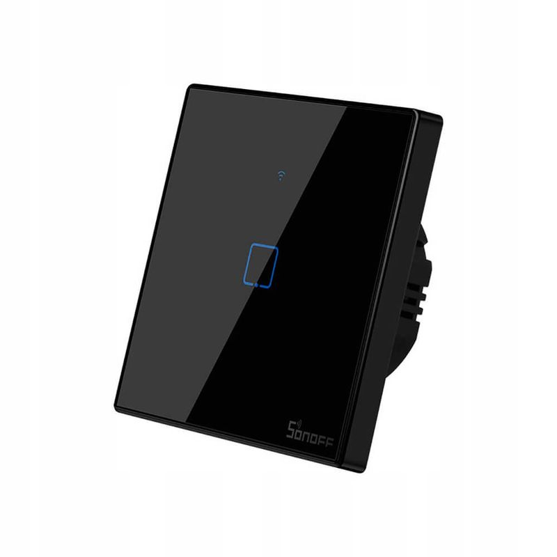 Купити Чорний розумний вимикач HomeKit Sonoff TX T3EU1C (1 канал) за найкращою ціною в Україні 🔔, наш інтернет - магазин гарантує якість і швидку доставку вашого замовлення 🚀