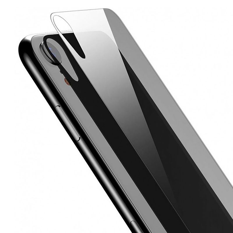 Купить Защитное стекло на заднюю панель Baseus Full Tempered Glass для iPhone XR по лучшей цене в Украине 🔔 ,  наш интернет - магазин гарантирует качество и быструю доставку вашего заказа 🚀