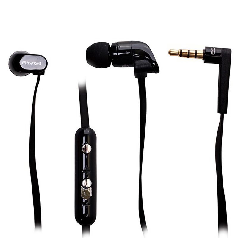Купити Навушники Awei ES-12HI Black за найкращою ціною в Україні 🔔, наш інтернет - магазин гарантує якість і швидку доставку вашого замовлення 🚀