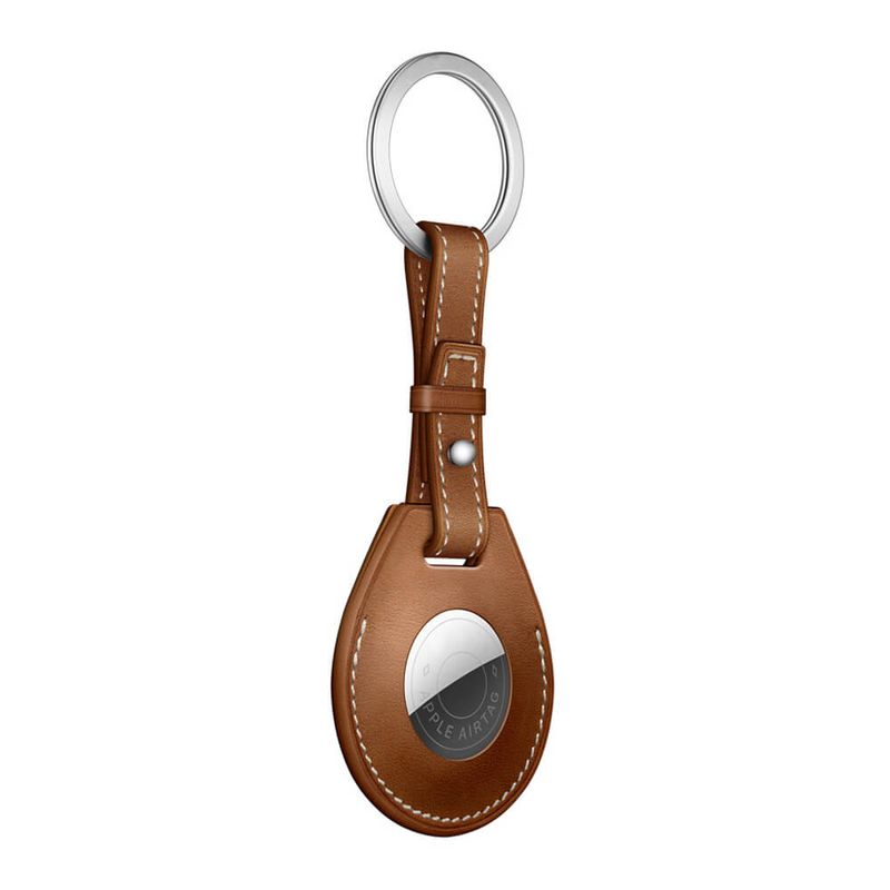 Брелок із кільцем iLoungeMax Key Ring для AirTag Fauve OEM