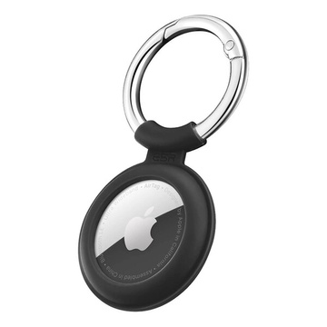 Силіконовий чохол з карабіном ESR Cloud Silicone Keychain Case Black для AirTag