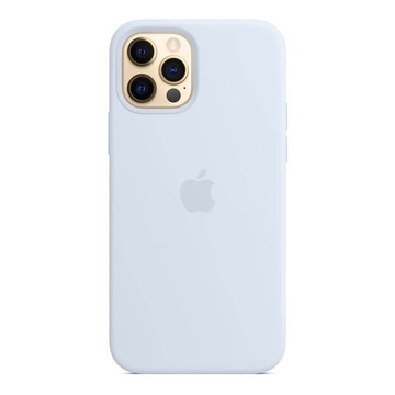 Купить Силиконовый чехол Apple Silicone Case MagSafe Cloud Blue (MKTY3) для iPhone 12 Pro Max по лучшей цене в Украине 🔔 ,  наш интернет - магазин гарантирует качество и быструю доставку вашего заказа 🚀