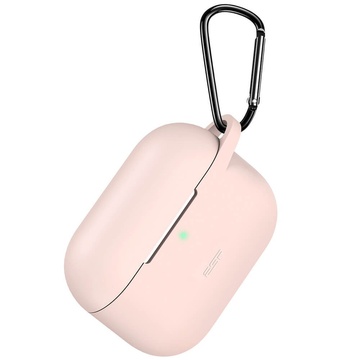 Купить Силиконовый чехол с карабином ESR Bounce Series Pink для AirPods Pro по лучшей цене в Украине 🔔 ,  наш интернет - магазин гарантирует качество и быструю доставку вашего заказа 🚀
