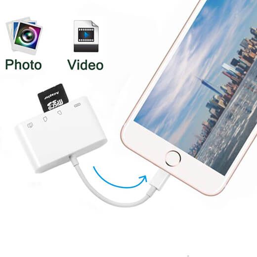 Купити Адаптер oneLounge Lightning Camera Connection Kit 4-in-1 (SD Card | USB | Lightning) за найкращою ціною в Україні 🔔, наш інтернет - магазин гарантує якість і швидку доставку вашого замовлення 🚀