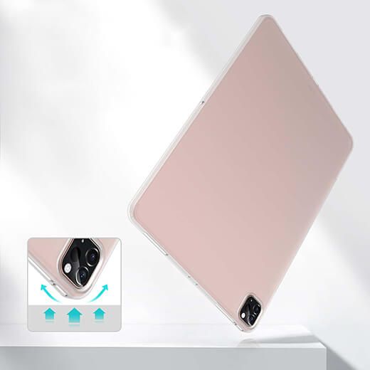 Прозрачный силиконовый чехол ESR Project Zero Slim Soft для iPad Pro 11" M1 (2021)