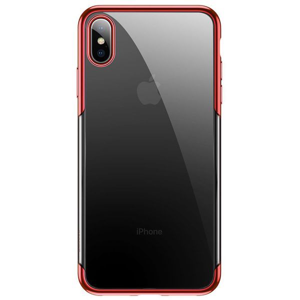 Купити Силіконовий чохол Baseus Shining червоний для iPhone XS за найкращою ціною в Україні 🔔, наш інтернет - магазин гарантує якість і швидку доставку вашого замовлення 🚀