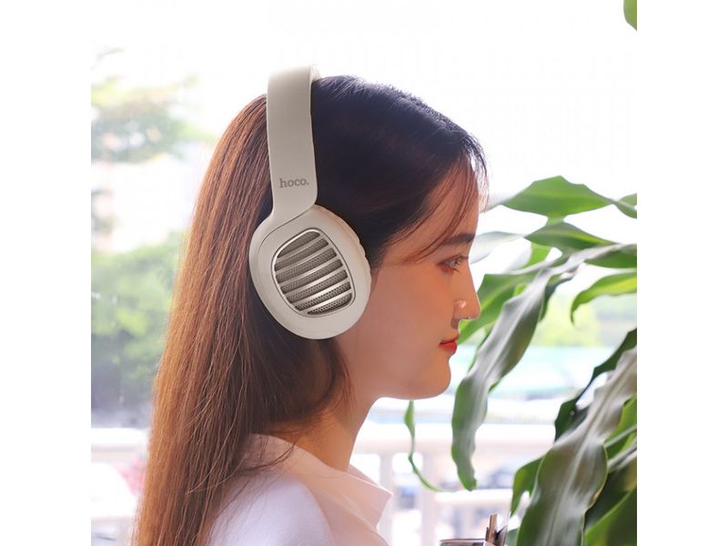 Купити Bluetooth навушники Hoco W23 Brilliant sound White за найкращою ціною в Україні 🔔, наш інтернет - магазин гарантує якість і швидку доставку вашого замовлення 🚀