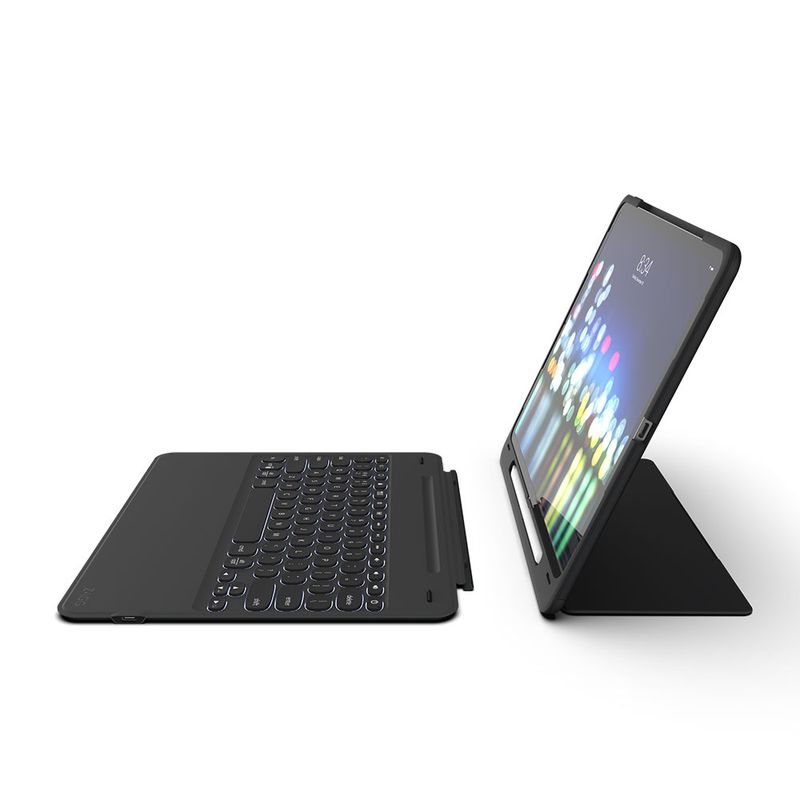 Купити Чохол-клавіатура ZAGG Slim Book Go Black для iPad Pro 12.9" (2018) за найкращою ціною в Україні 🔔, наш інтернет - магазин гарантує якість і швидку доставку вашого замовлення 🚀