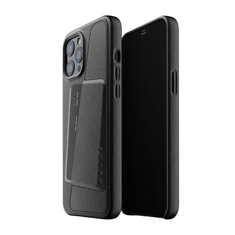 Купить Кожаный чехол MUJJO Full Leather Wallet Case Black для iPhone 12 Pro Max по лучшей цене в Украине 🔔 ,  наш интернет - магазин гарантирует качество и быструю доставку вашего заказа 🚀